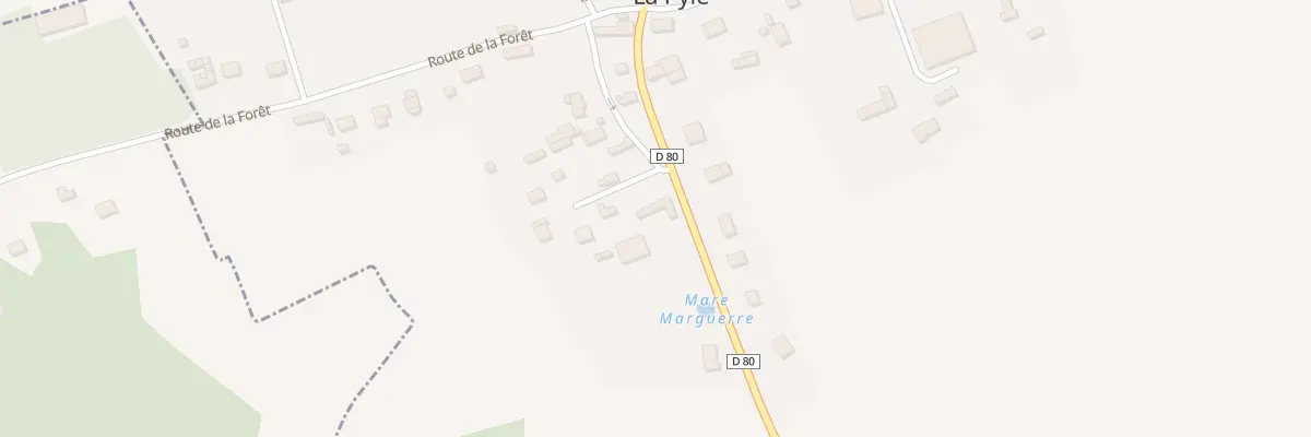 Plan du 2 Rte du Neubourg à La Pyle