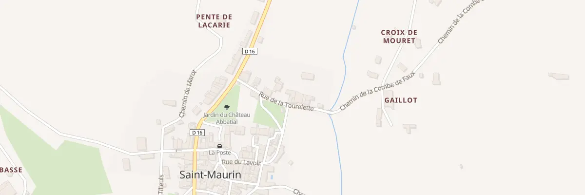Plan du 7 Rue de Tourelette à Saint-Maurin