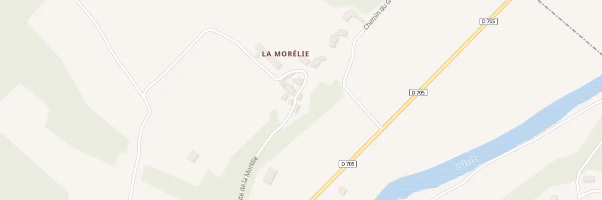Plan du 6 Rte de la Morelie à Saint-Vincent-sur-l’Isle