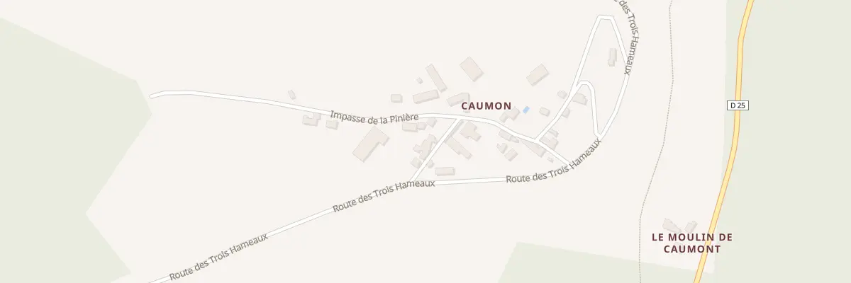 Plan du 479 Caumon au Buisson-de-Cadouin