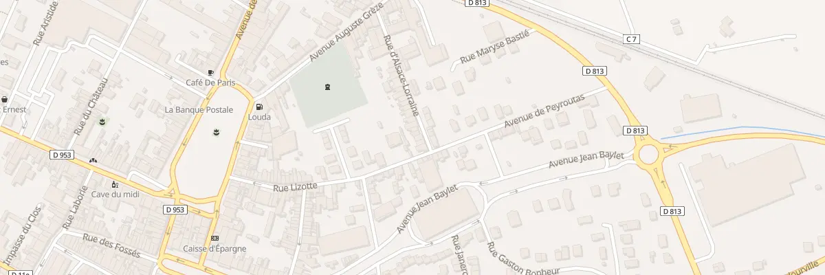 Plan du 38 Rue Alsace-Lorraine à Valence