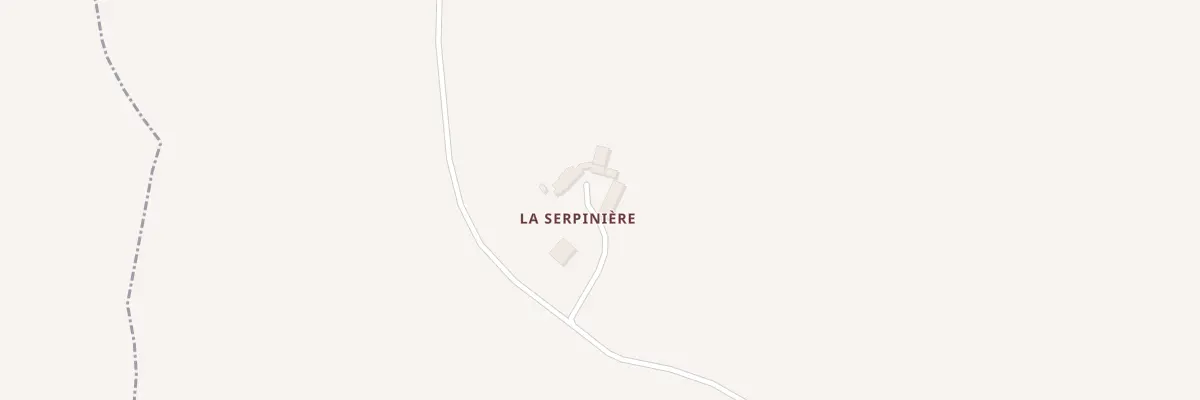 Plan du 1 La Serpiniere à Choue