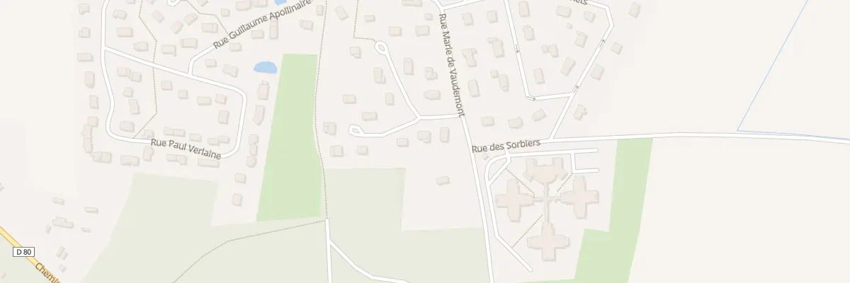 Plan du 13 Rue Jean de la Fontaine à Saint-Pierre-du-Bosguérard