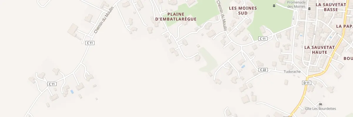 Plan du 192 Imp des Eucalyptus à Auvillar