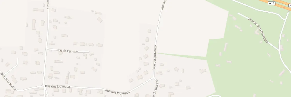 Plan du 29 Rue des Jouveaux à Saint-Ouen-de-Thouberville