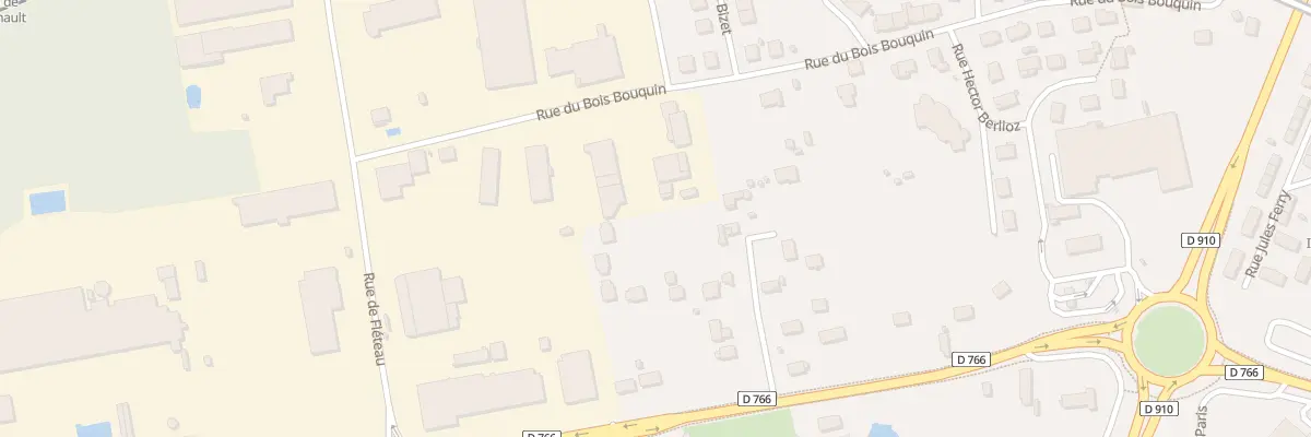 Plan du 33 Rue du Petit Versailles à Château-Renault