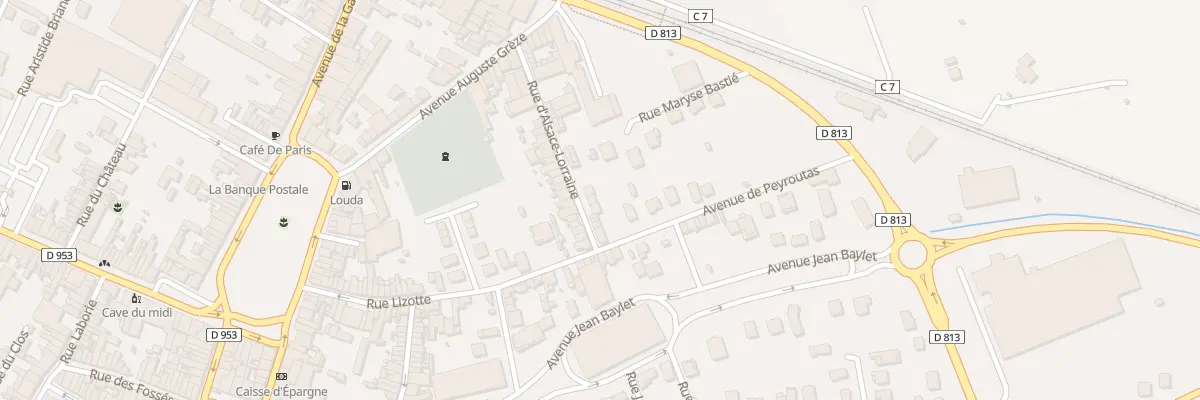 Plan du 27 Rue Alsace-Lorraine à Valence