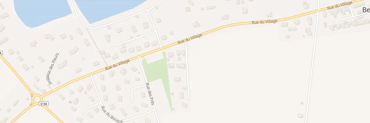 Plan du 350 Rue du Village à Berville-sur-Seine