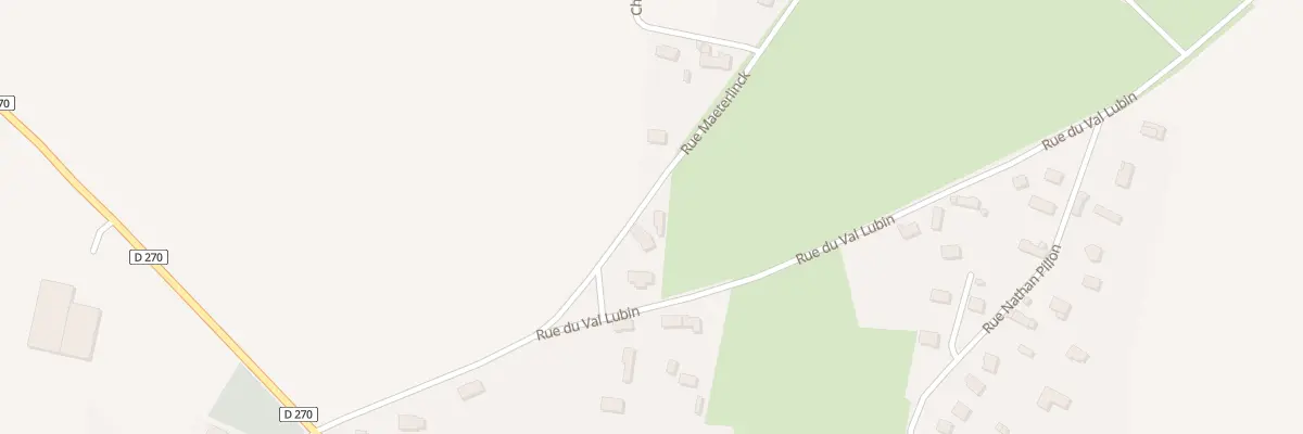 Plan du 1300 Rue Maeterlinck à Gruchet-Saint-Siméon