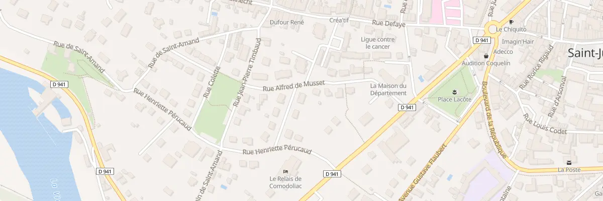 Plan du 6 Rue Honore Arnoul à Chamboret