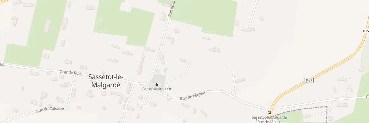 Plan du 5044 Le Village à Sassetot-le-Malgardé
