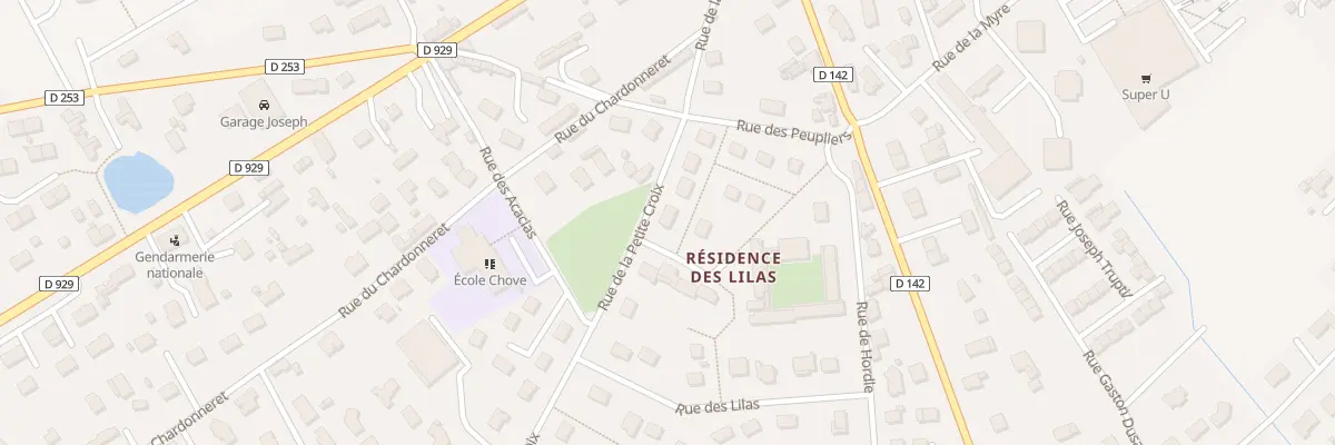 Plan du 119 Rue de la Petite Croix à Yerville