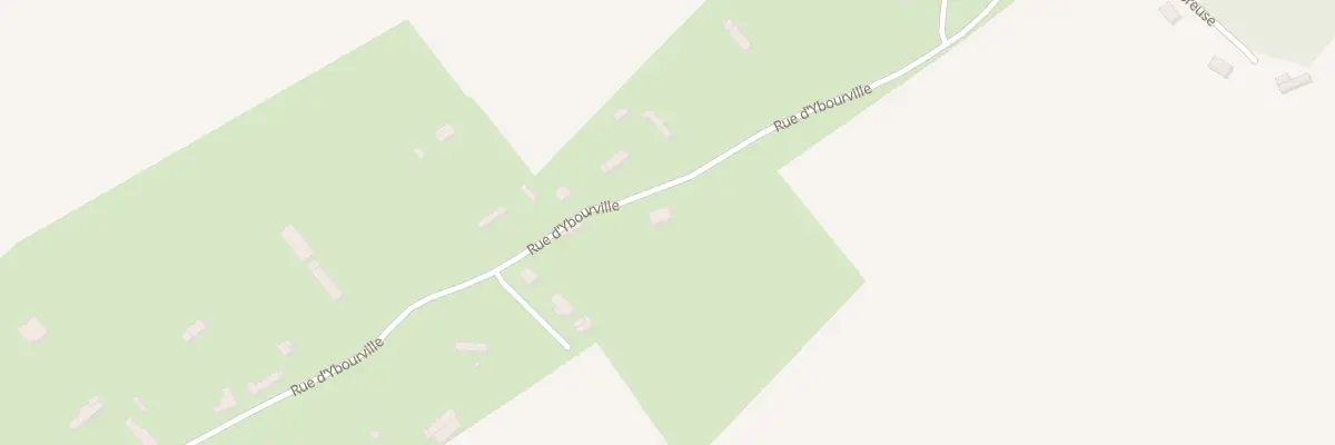 Plan du 1787 Rue d’Ybourville à Bouville