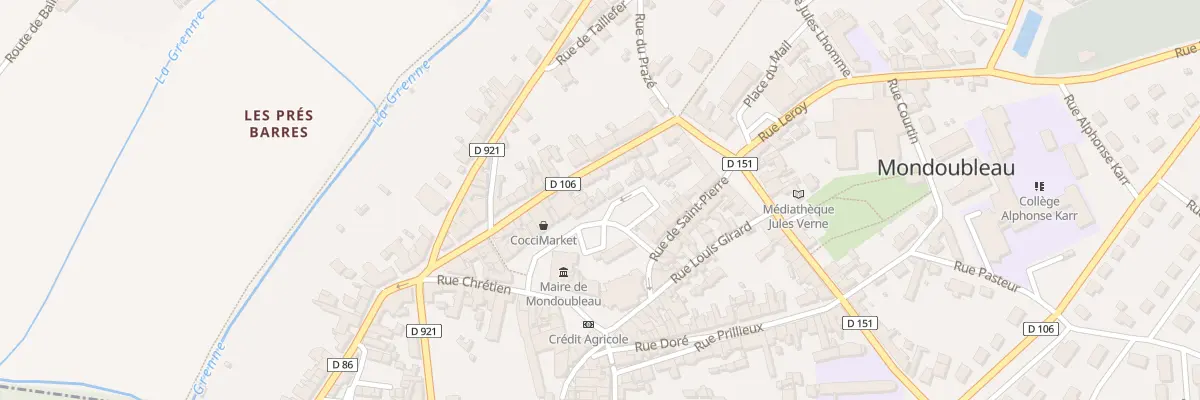 Plan du 4 Imp Jonquet à Mondoubleau