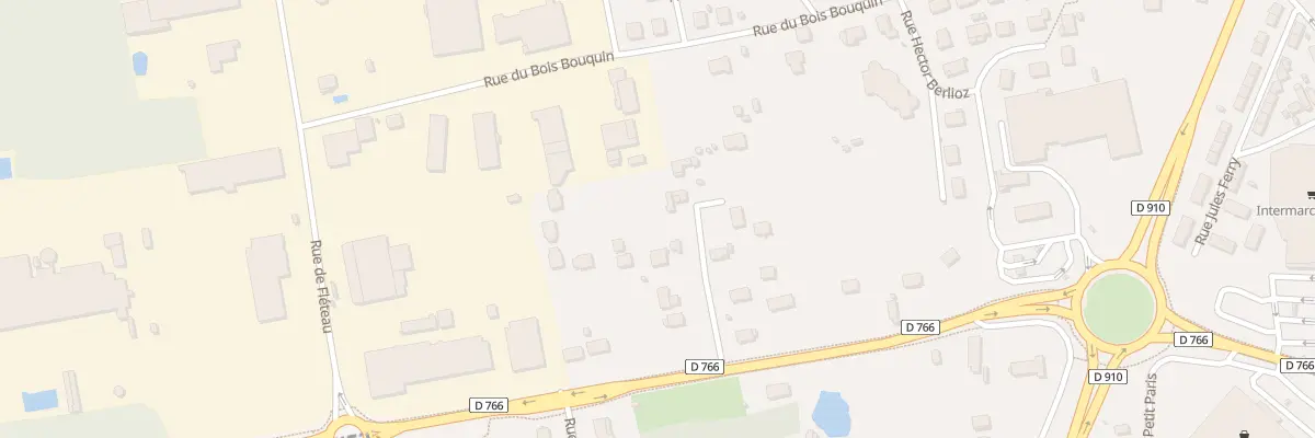 Plan du 29 Rue du Petit Versailles à Château-Renault