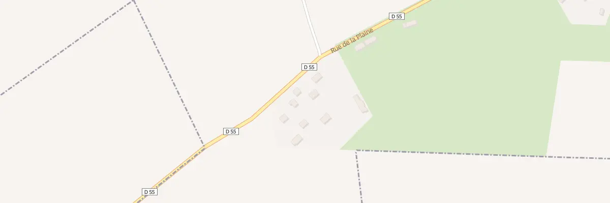 Plan du 507 Rue de la Plaine au Torp-Mesnil