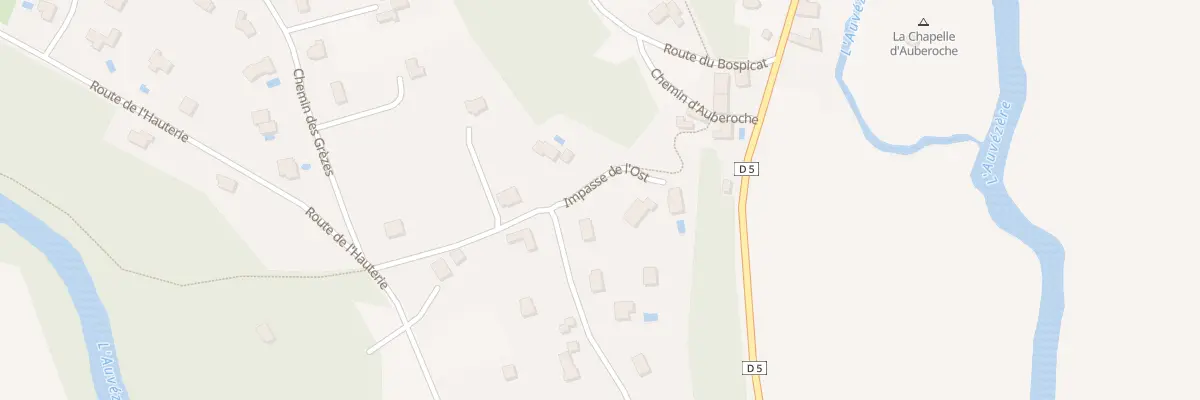Plan du 620 Rte de la Croix du Marché à Bassillac et Auberoche