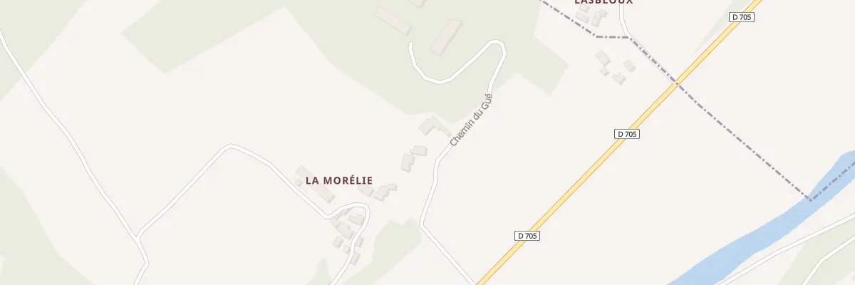 Plan du 7 Che du Gué à Saint-Vincent-sur-l’Isle