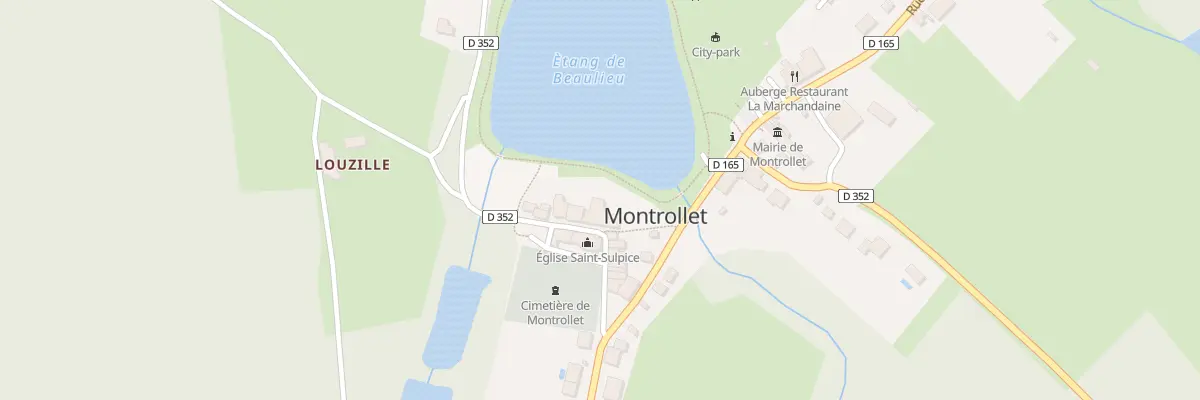 Plan du 10 Rue du Vieux Bourg à Montrollet