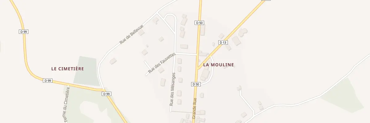 Plan du 1 Rue des Mésanges à La Celle-Guenand