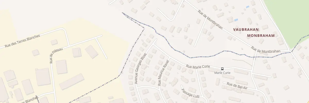 Plan du 24 Rue Georges Bizet à Château-Renault