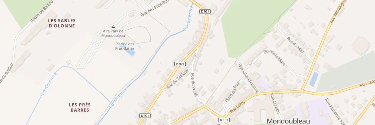 Plan du 4 Rue de Praze à Mondoubleau