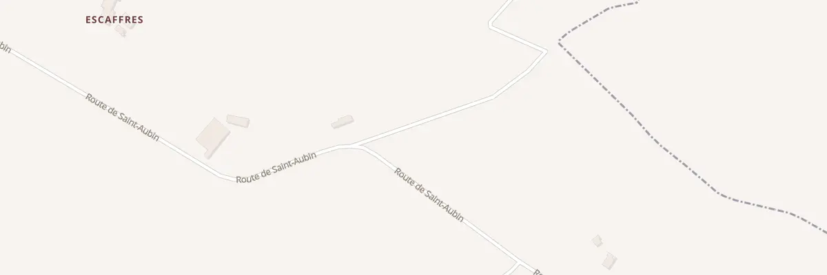 Plan du 792 Rte de Saint Aubin à Monségur