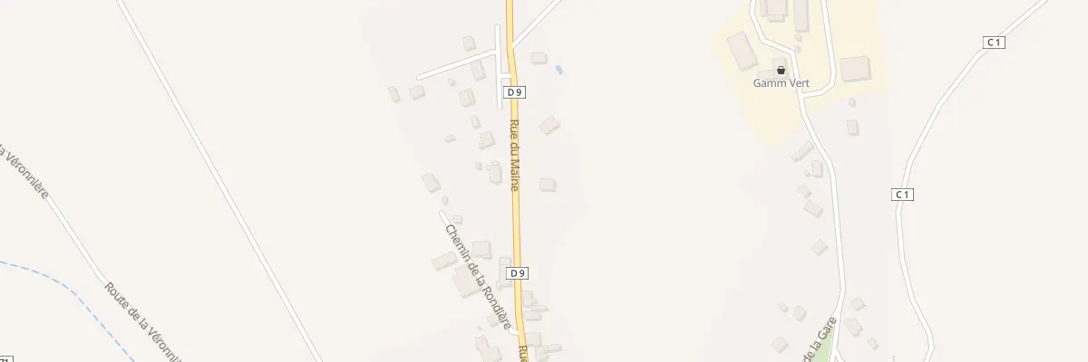 Plan du 68 Rue du Maine à Authon