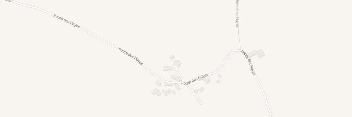 Plan du 6 Les Hayes à Fortan