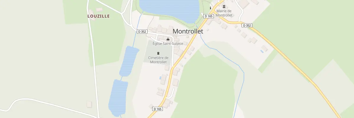 Plan du 9 Rue de la Resistance à Montrollet