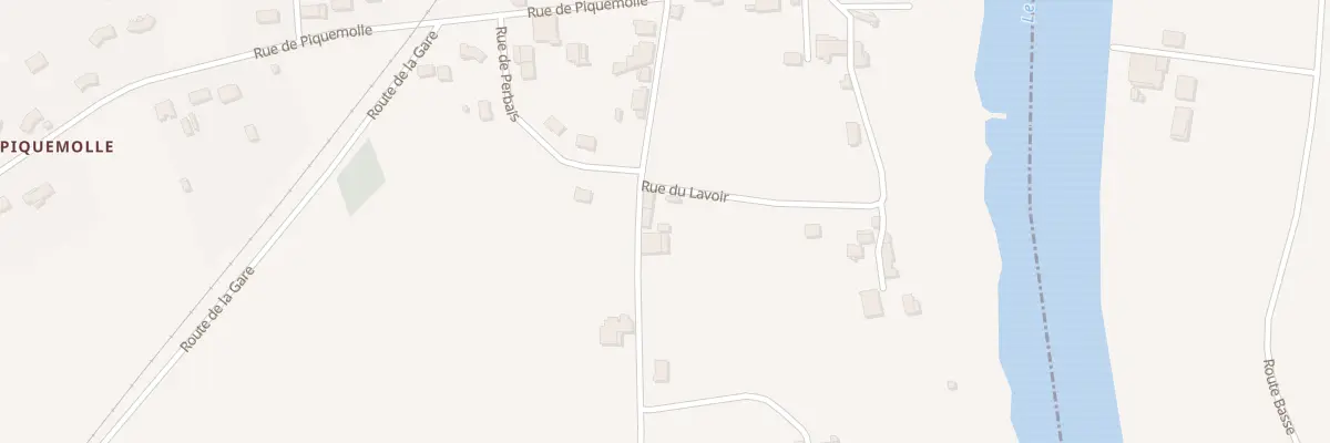 Plan du 181 Rte de la Résistance à Trentels