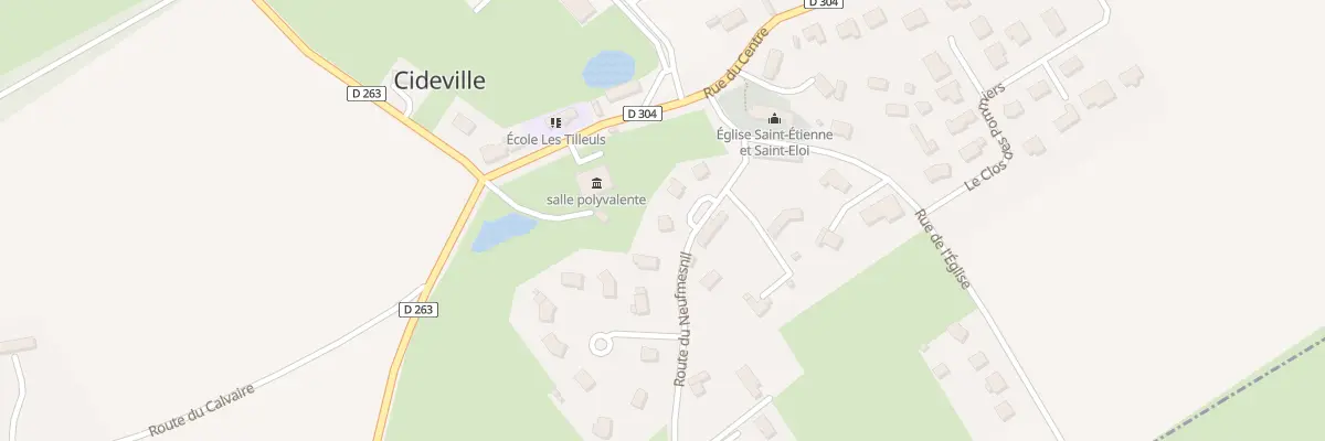 Plan du 64 Rue du Centre à Cideville