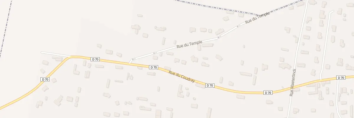 Plan du 956 Rue du Coudray à Gruchet-Saint-Siméon