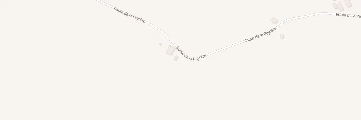 Plan du 824 Rte de la Peyrère à Pessoulens
