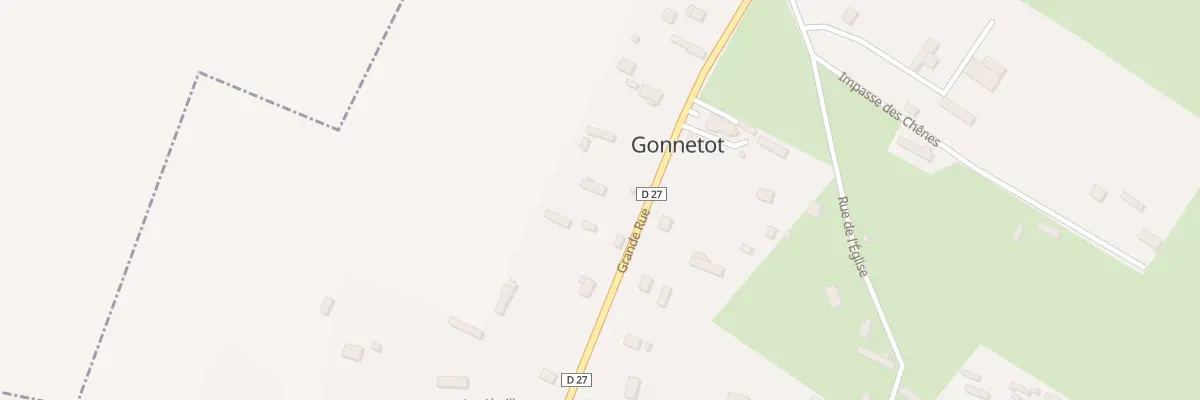 Plan du 21 Rue Grande Rue à Gonnetot