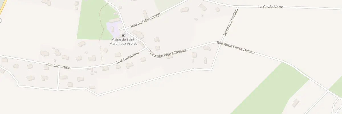 Plan du 306 Rue Abbe Pierre Deleau à Saint-Martin-aux-Arbres