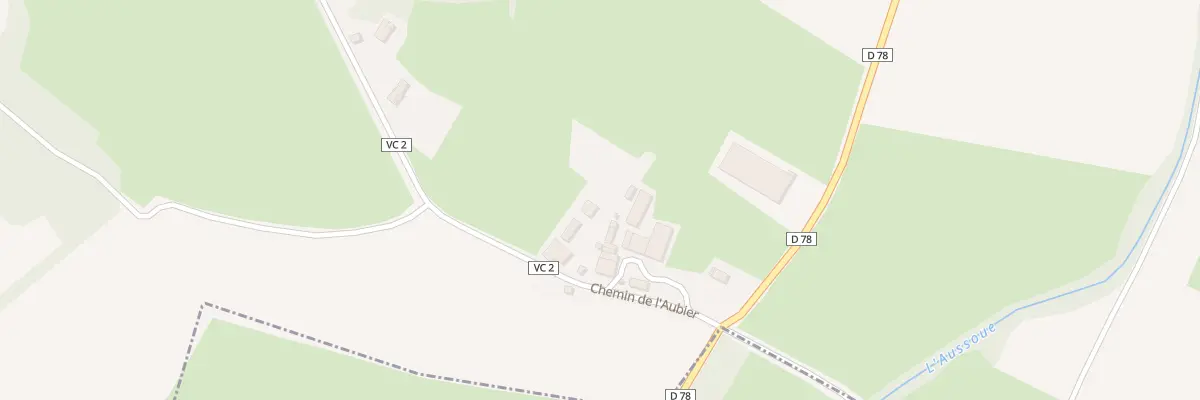 Plan du 637 Che de l’Aubier à Agassac