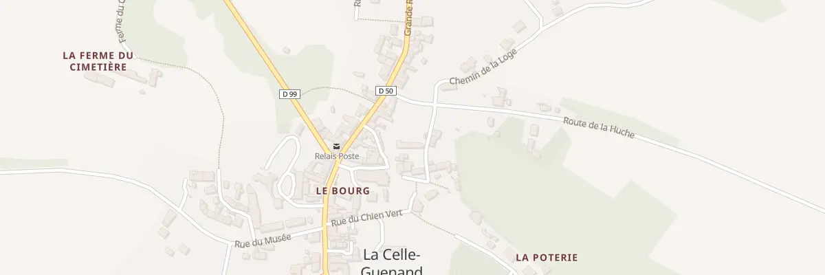 Plan du 2 Rue des Tanneries à La Celle-Guenand