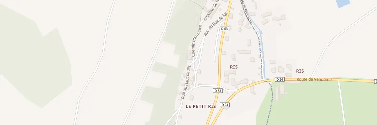 Plan du 20 Rue du Haut de Ris aux Roches-l’Évêque