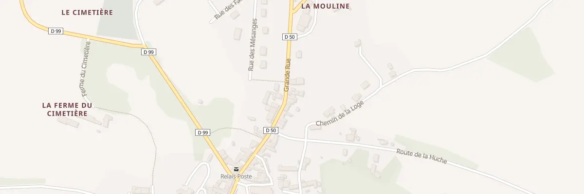 Plan du 26 Rue Grande Rue à La Celle-Guenand