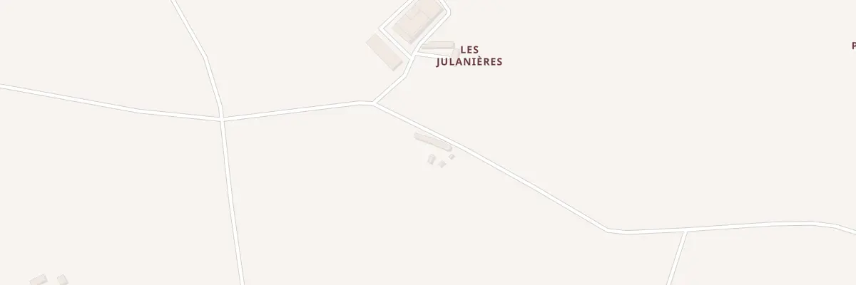 Plan du 2 Les Julanieres à Choue