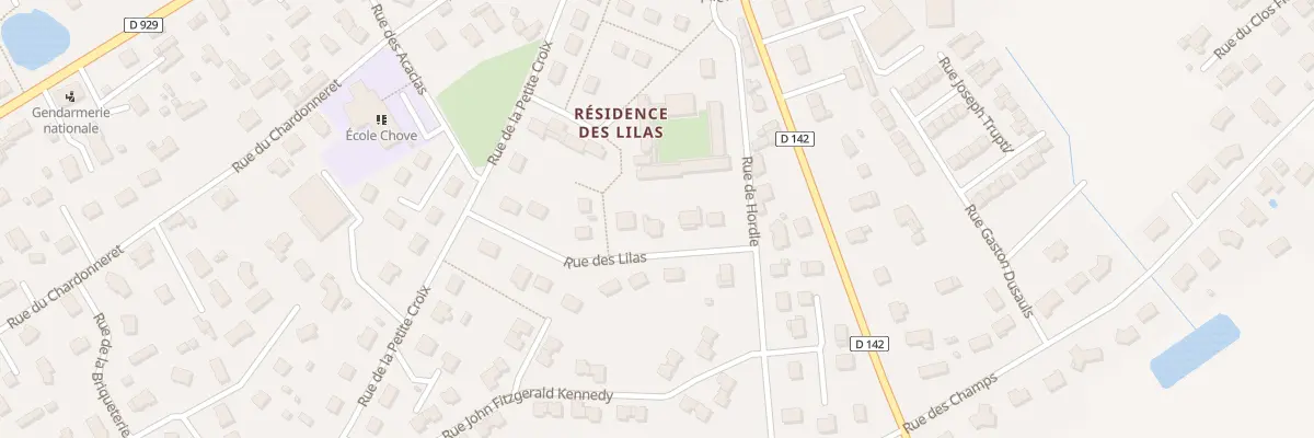 Plan du 147 Rue des Lilas à Yerville