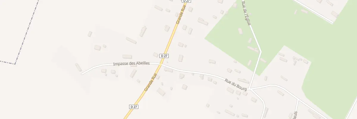 Plan du 76 Rue Rue du Bourg à Gonnetot