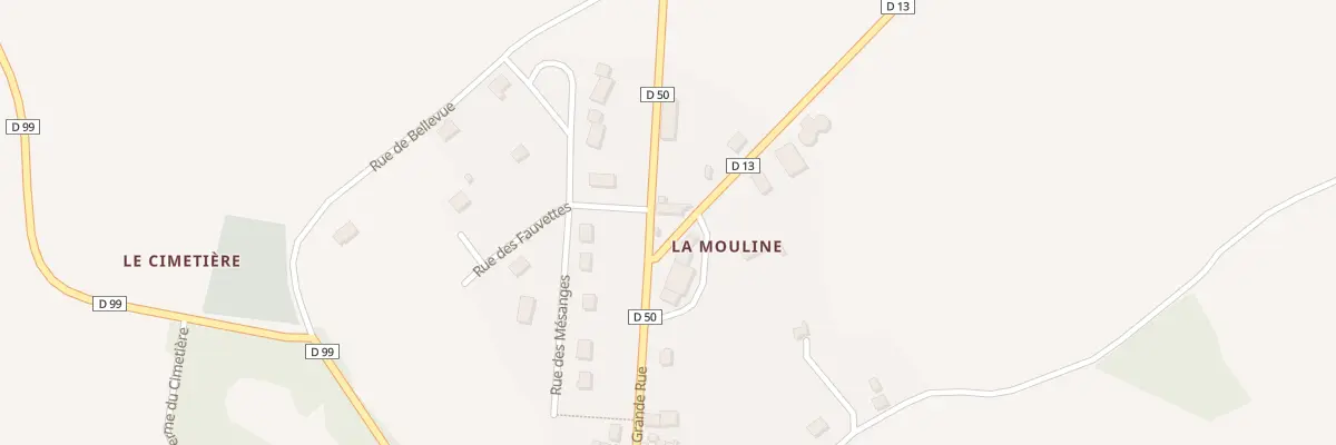Plan du 1 Rue des Martyrs à La Celle-Guenand
