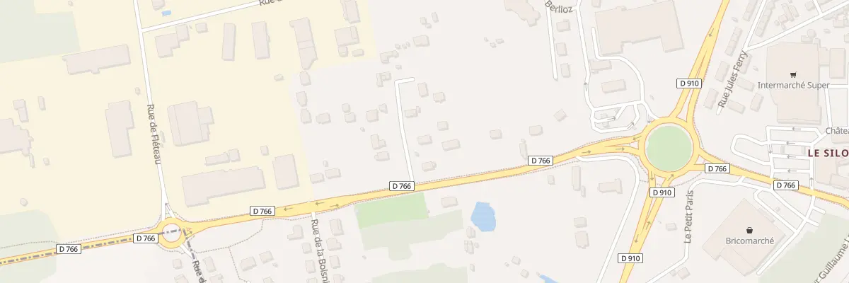 Plan du 21B Rue du Petit Versailles à Château-Renault