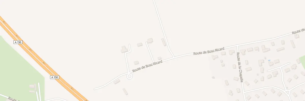 Plan du 720 Rte du Bosc Ricard à Bouville