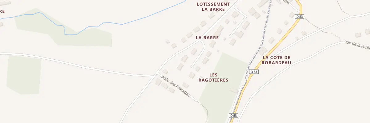 Plan du 4 Imp du Lotissement de la Barre aux Roches-l’Évêque