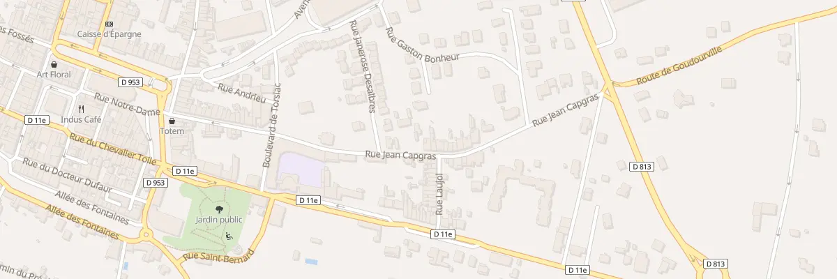 Plan du 11 Rue Jean Capgras à Valence