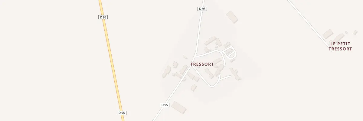 Plan du 5 Tressort à Dolus-le-Sec