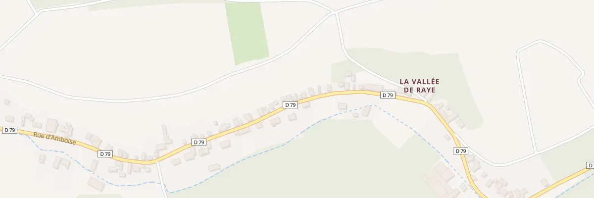 Plan du 60 Rue d’Amboise à Chançay